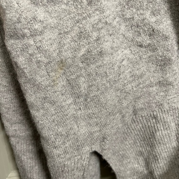 Madewell Long Wool Blend Cardigan Size XXL | Pink Peach & Gray - Picture 8 of 8